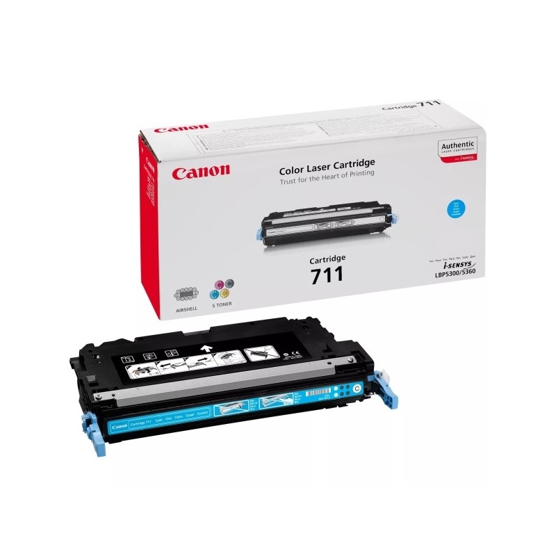 Canon 711 Cyan Cartucho de Toner Original - 1659B002