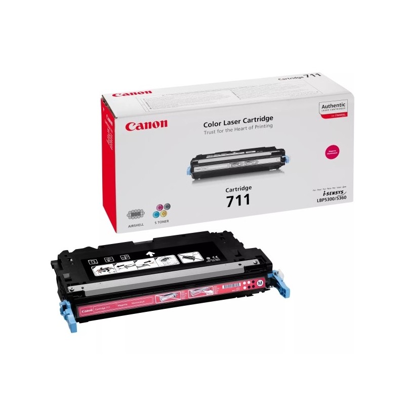Canon 711 Magenta Cartucho de Toner Original - 1658B002
