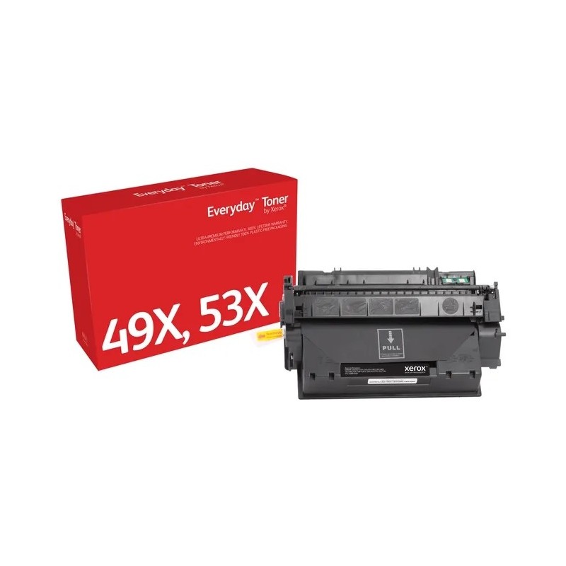 Xerox Everyday HP Q7553X/Q5949X Negro Cartucho de Toner Generico - Reemplaza 53X/49X