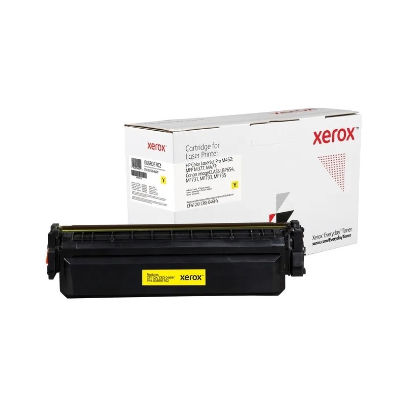 Xerox Everyday HP CF412X Amarillo Cartucho de Toner Generico - Reemplaza 410X