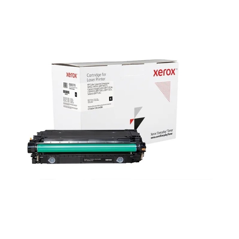 Xerox Everyday HP CF360A Negro Cartucho de Toner Generico - Reemplaza 508A