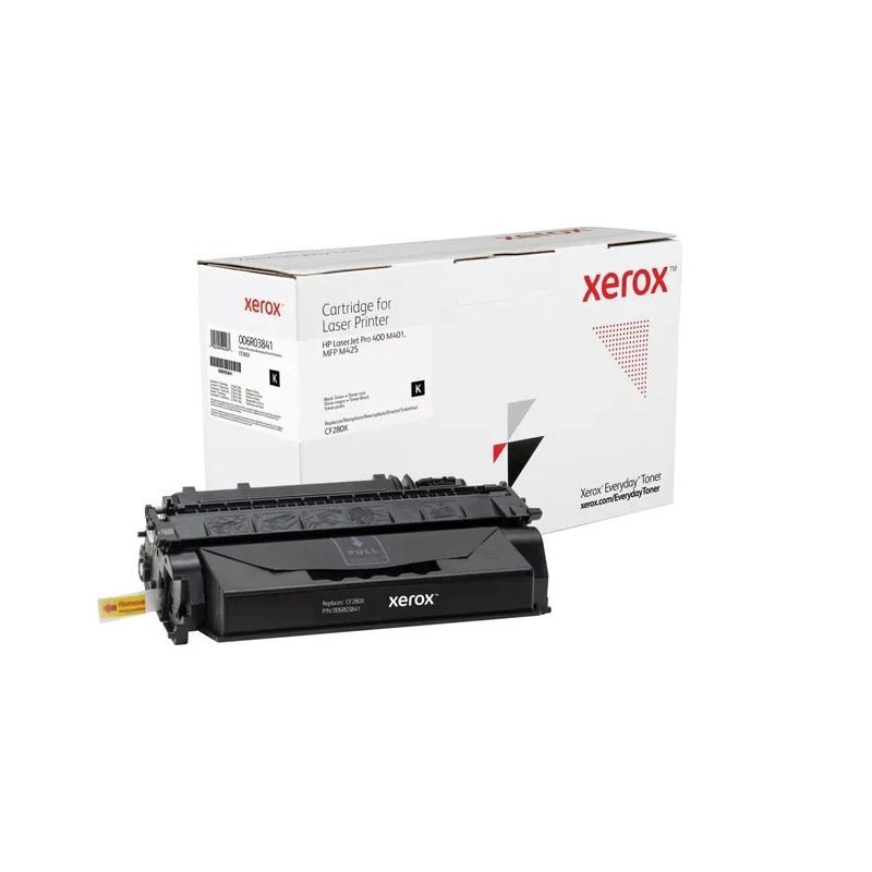 Xerox Everyday HP CF280X Negro Cartucho de Toner Generico - Reemplaza 80X