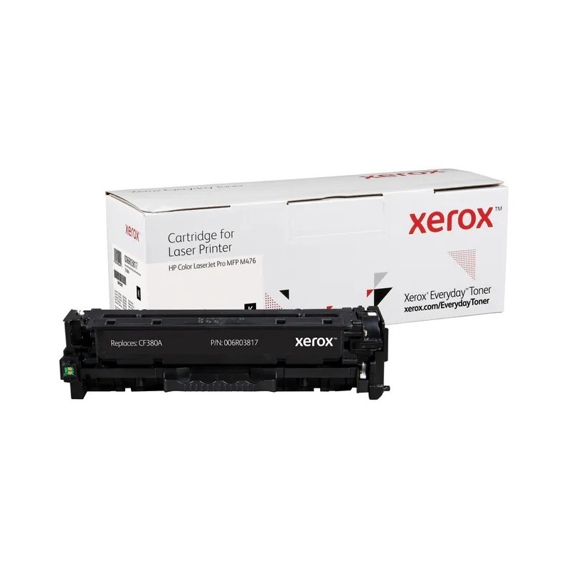 Xerox Everyday HP CF380A Negro Cartucho de Toner Generico - Reemplaza 312A