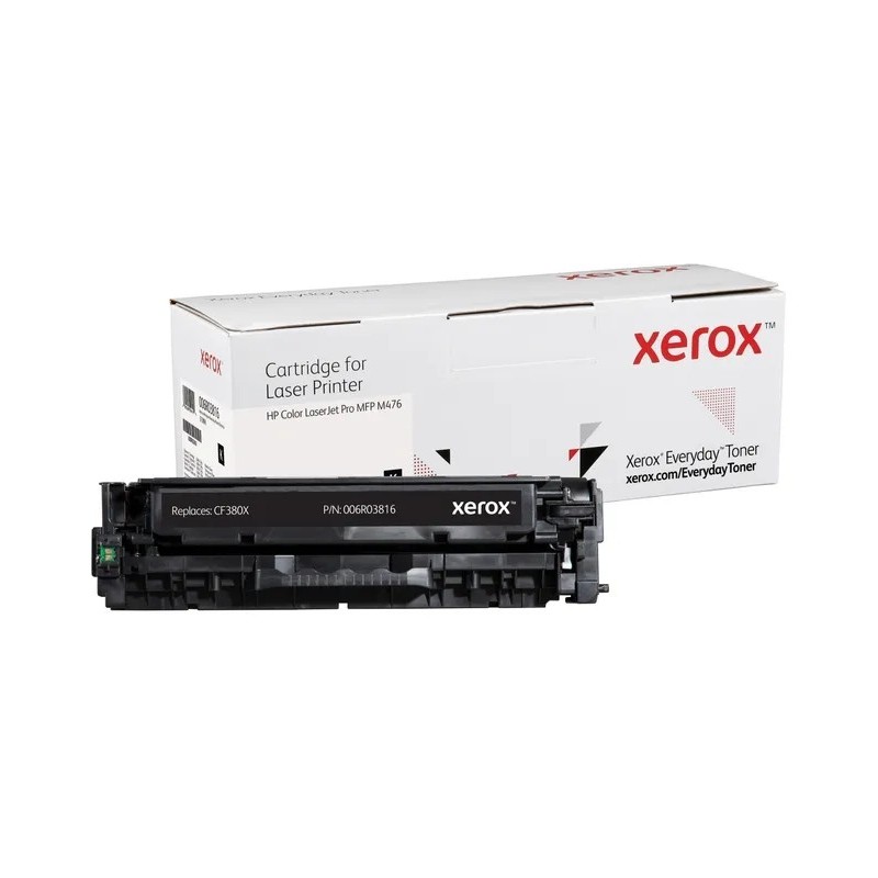 Xerox Everyday HP CF380X Negro Cartucho de Toner Generico - Reemplaza 312X