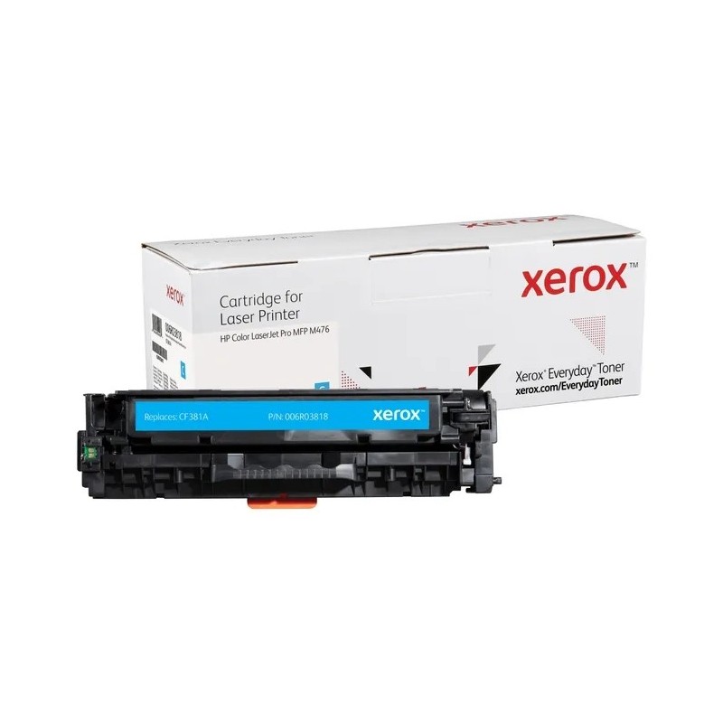 Xerox Everyday HP CF381A Cyan Cartucho de Toner Generico - Reemplaza 312A