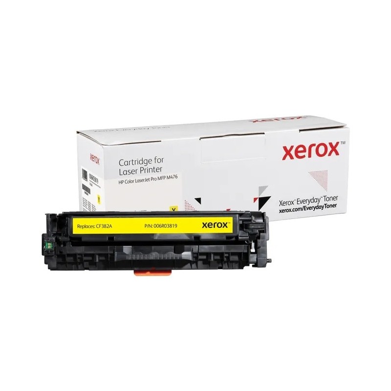 Xerox Everyday HP CF382A Amarillo Cartucho de Toner Generico - Reemplaza 312A