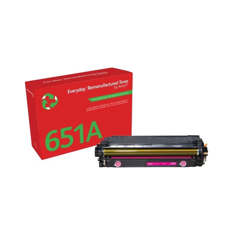Xerox Everyday HP CE343A/CE743A/CE273A Magenta Cartucho de Toner Remanufacturado - Reemplaza 651A/307A/650A