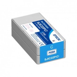 Epson SJIC22P Cyan Cartucho...