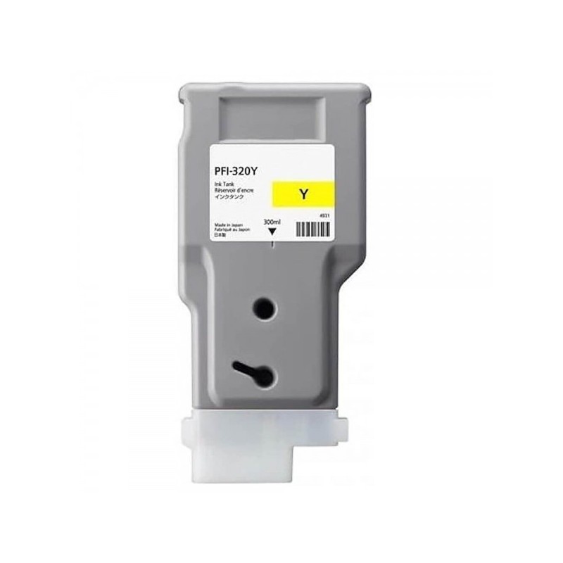 Canon PFI320 Amarillo Cartucho de Tinta Pigmentada Generico - Reemplaza 2893C001