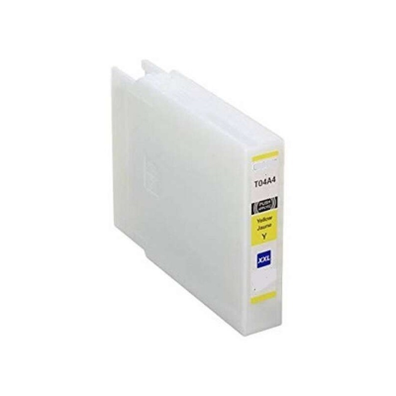 Epson T04B4 Amarillo Cartucho de Tinta Pigmentada Generico - Reemplaza C13T04B440/C13T04B44N/C13T04C440/C13T04C44N