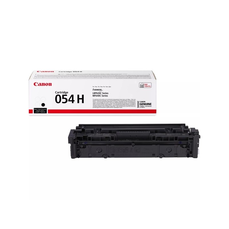 Canon 054H Negro Cartucho de Toner Original - 3028C002