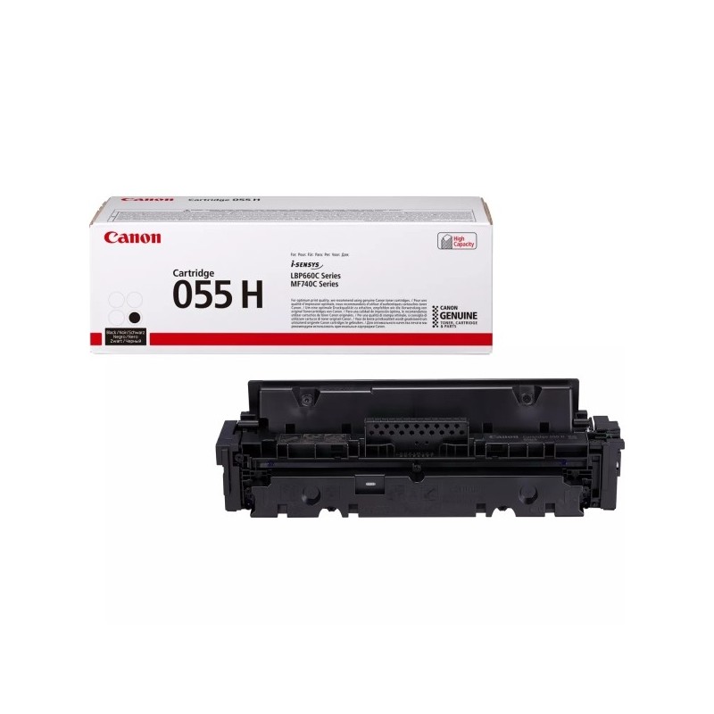 Canon 055H Negro Cartucho de Toner Original - 3020C002