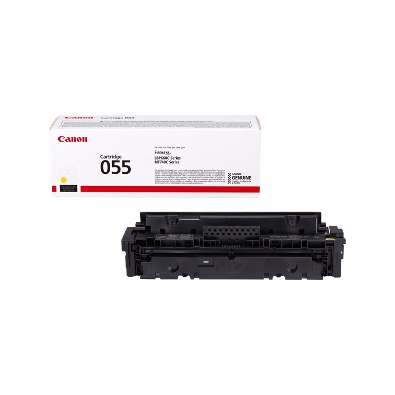 Canon 055 Amarillo Cartucho de Toner Original - 3013C002