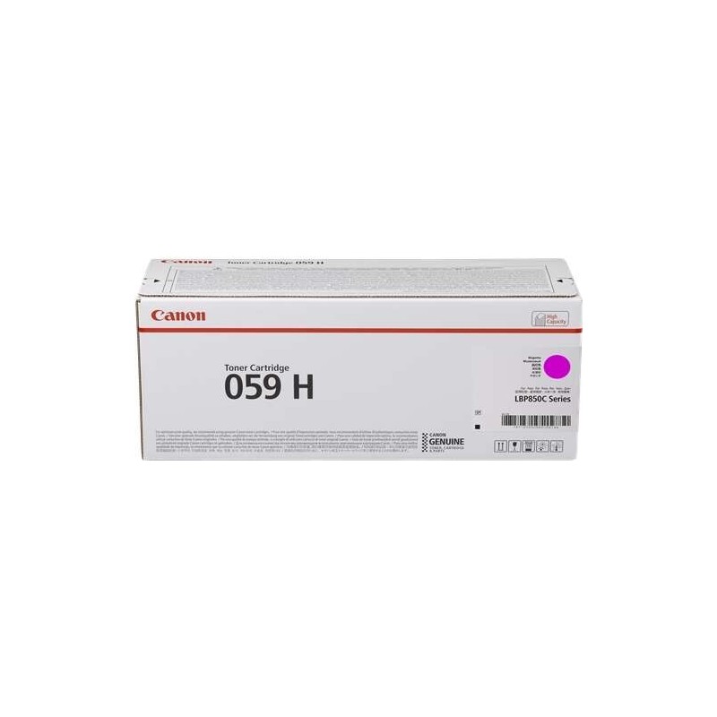 Canon 059H Magenta Cartucho de Toner Original - 3625C001