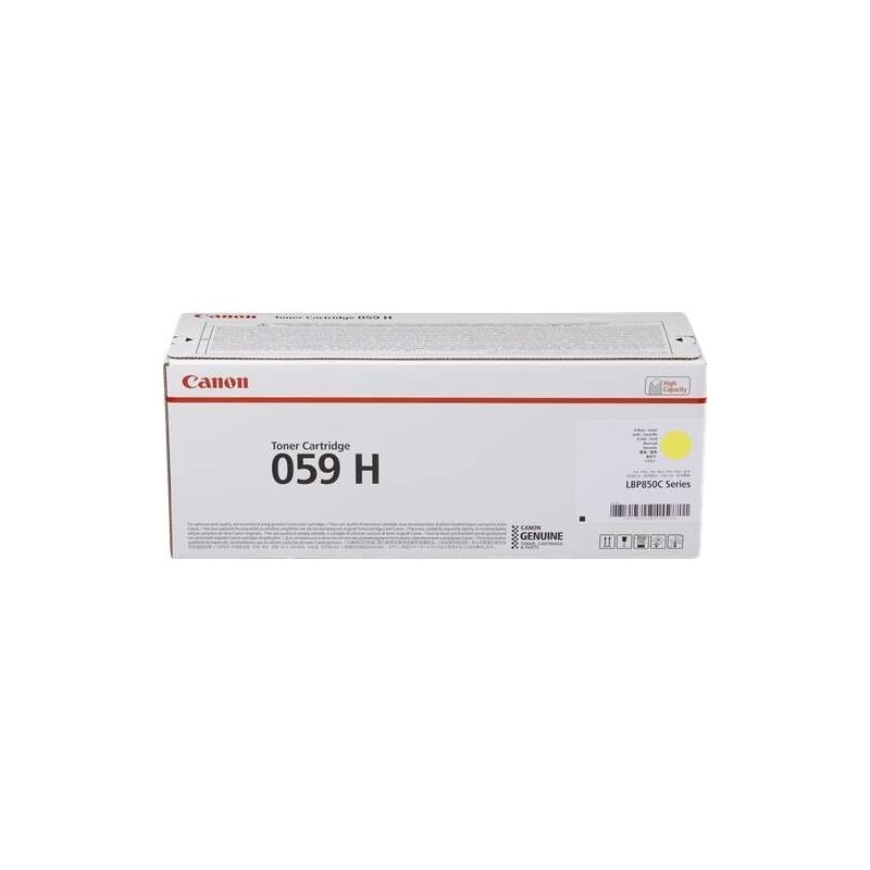 Canon 059H Amarillo Cartucho de Toner Original - 3624C001