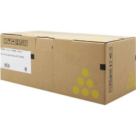 Ricoh Aficio SPC231/SPC232/SPC242/SPC310/ SPC311/SPC312/SPC320/SPC342 Amarillo Cartucho de Toner Original-407635/406482/SPC310Y