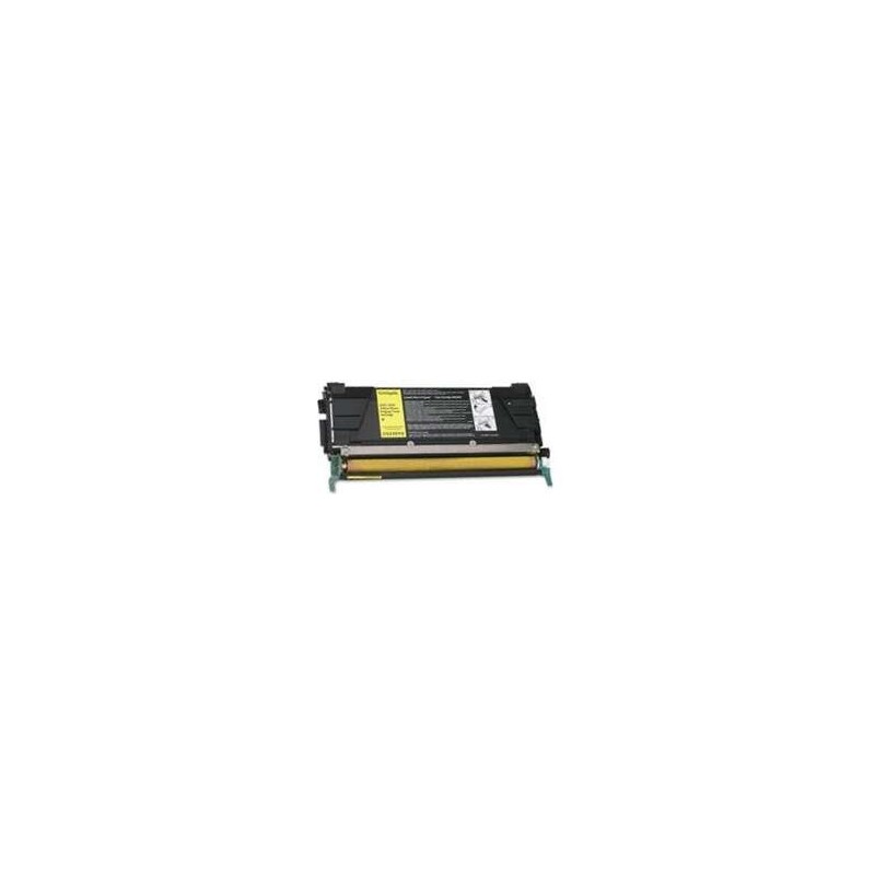 Lexmark C734/C736/X738 Amarillo Cartucho de Toner Generico - Reemplaza C734A1YG/C736H1YG