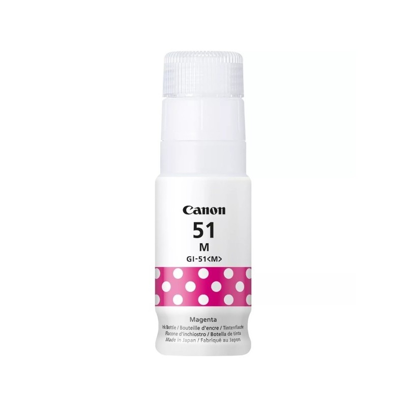 Canon GI51 Magenta Botella de Tinta Original - GI51M/4547C001