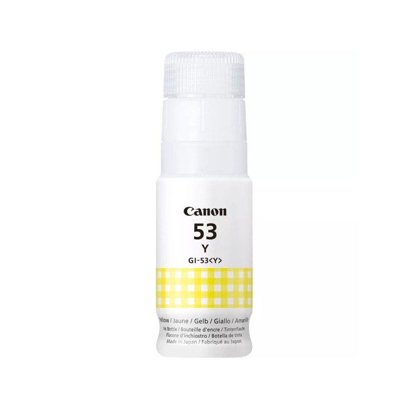 Canon GI53 Amarillo Botella de Tinta Original - GI53Y/4690C001