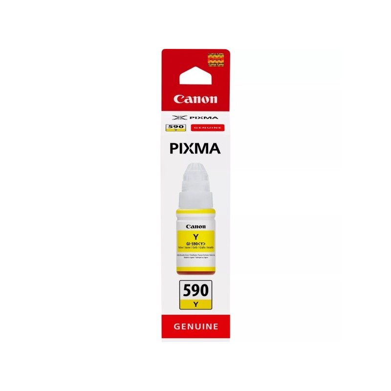 Canon GI590 Amarillo Botella de Tinta Original - GI590Y/1606C001