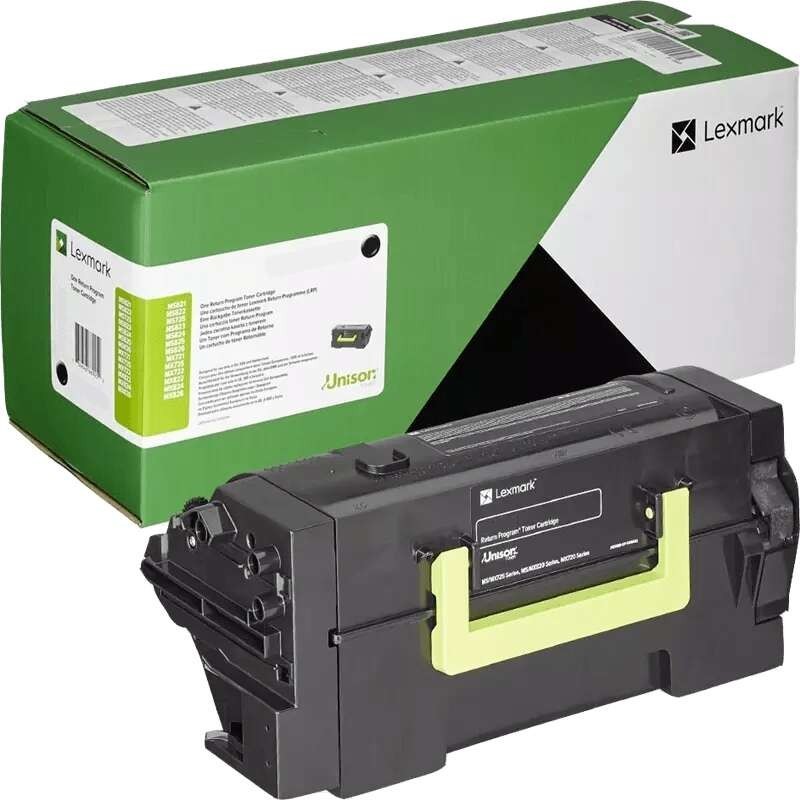 Lexmark MS725/MS821/MS822/MS823/MS825/MS826/MX721/MX722/MX822/MX826 Negro Cartucho de Toner Original - 58D2H0E, 58D2H00 (Corpor