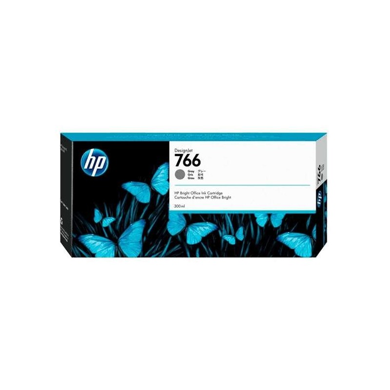 HP 766 Gris Cartucho de Tinta Original - P2V93A