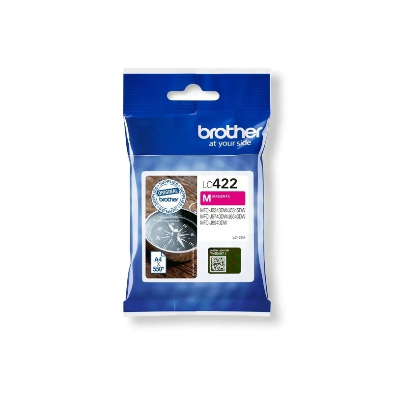 Brother LC422 Magenta Cartucho de Tinta Original - LC422M