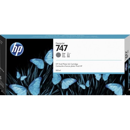 HP 747 Gris Cartucho de Tinta Original - P2V86A