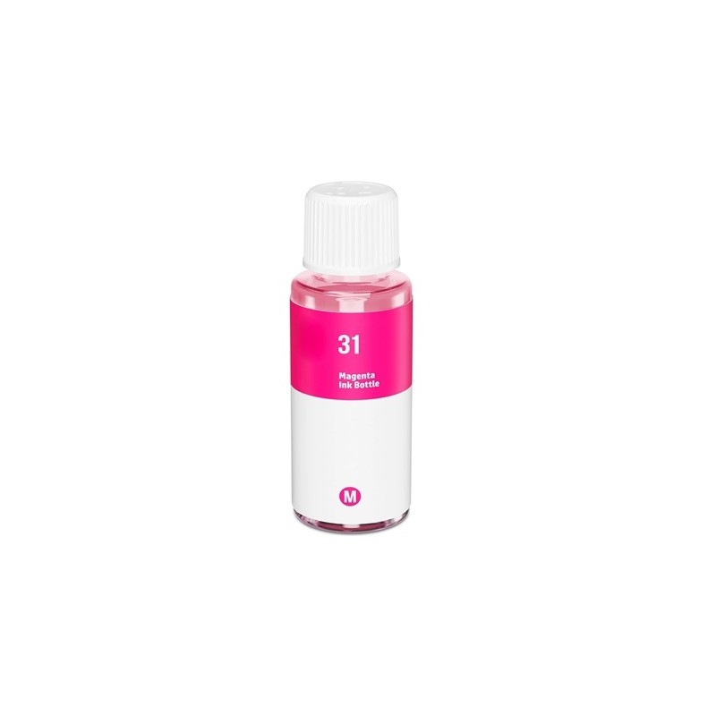 HP 31 Magenta Botella de Tinta Generica - Reemplaza 1VU27AE