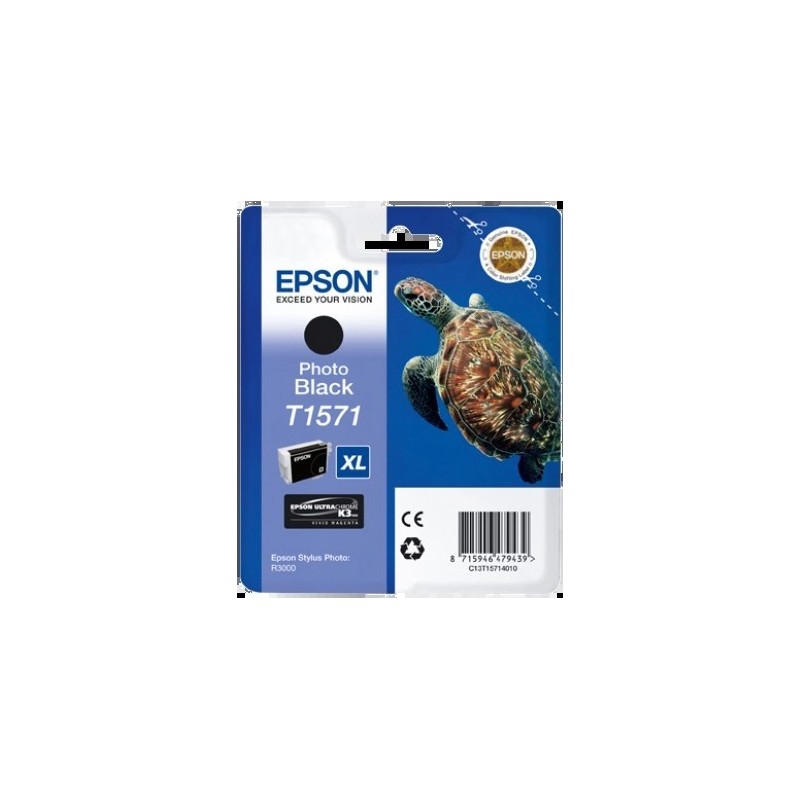 Epson T1571 Negro Photo Cartucho de Tinta Original - C13T15714010