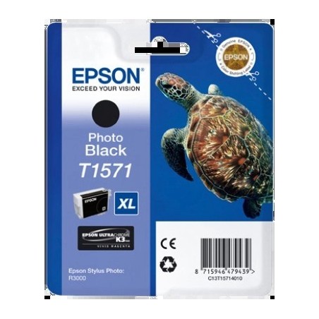 Epson T1571 Negro Photo Cartucho de Tinta Original - C13T15714010