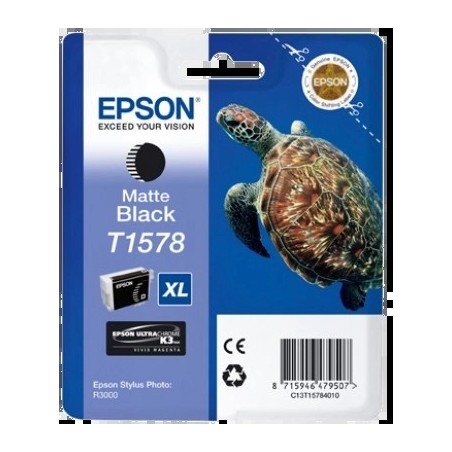 Epson T1578 Negro Mate Cartucho de Tinta Original - C13T15784010