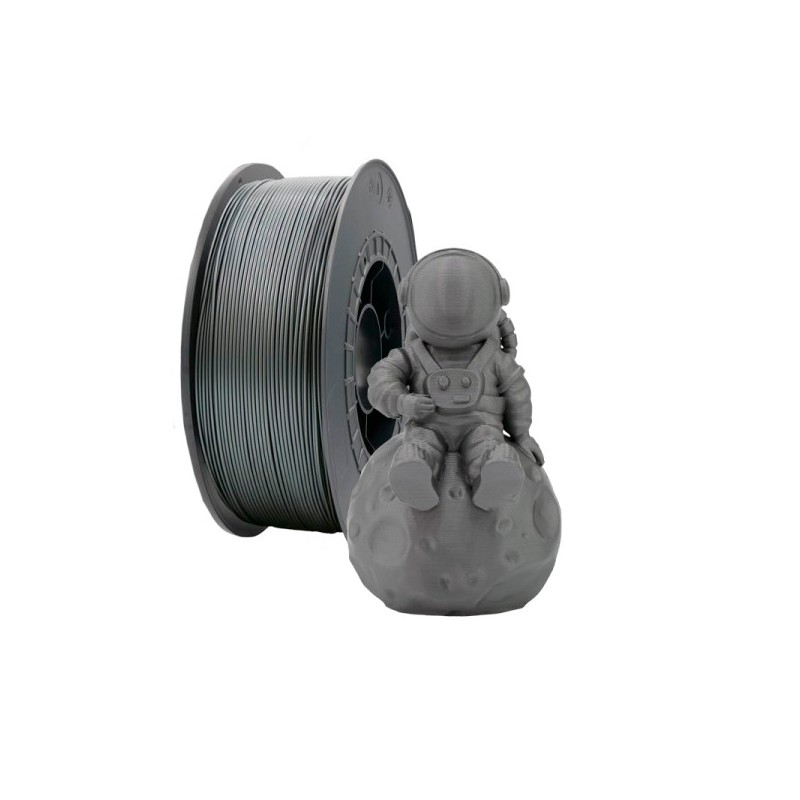 Filamento 3D PLA - Diametro 1.75mm - Bobina 1kg - Color Plata