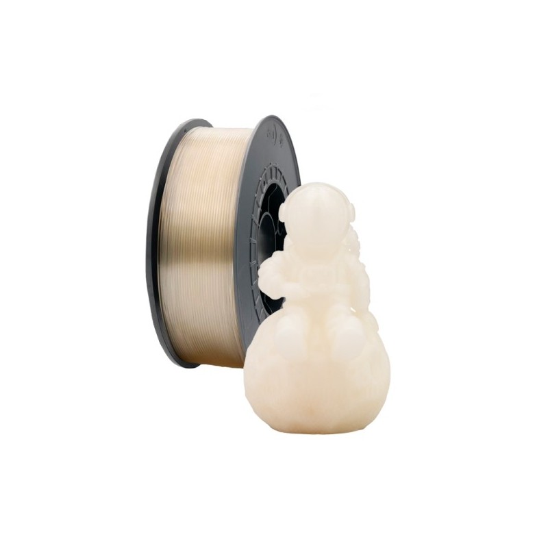 Filamento 3D PLA - Diametro 1.75mm - Bobina 1kg - Color Transparente