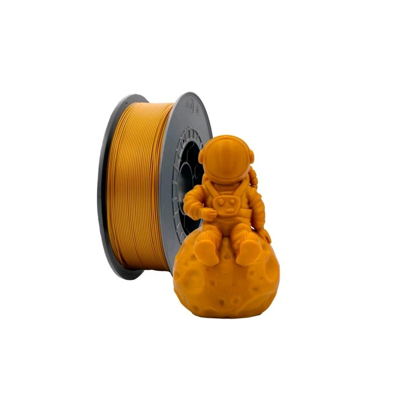 Filamento 3D PLA - Diametro 1.75mm - Bobina 1kg - Color Oro