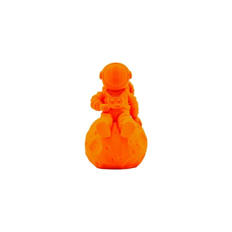Filamento 3D PLA - Diametro 1.75mm - Bobina 1kg - Color Naranja