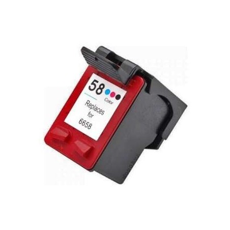 HP 58 Color Photo Cartucho de Tinta Generico - Reemplaza C6658AE