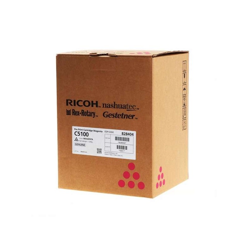 Ricoh Pro C5100/C5110 Magenta Cartucho de Toner Original - 828404
