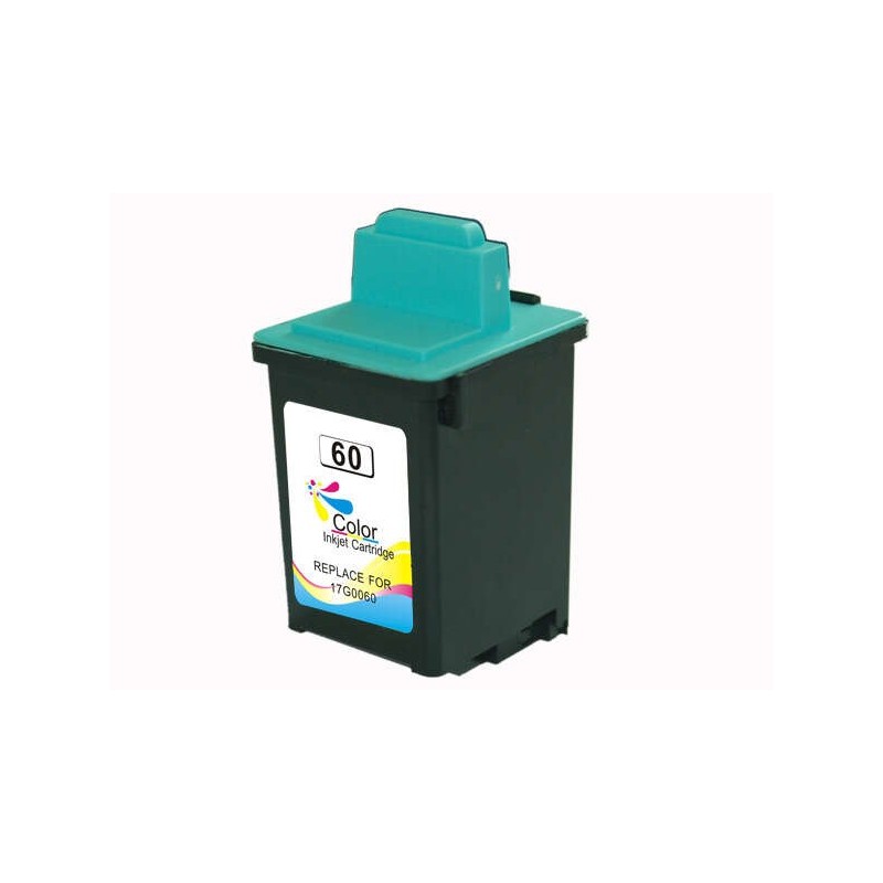 Lexmark 60 Color Cartucho de Tinta Generico - Reemplaza 17G0060E
