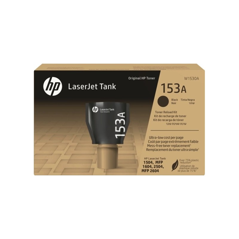 HP W1530A Negro Kit de Recarga de Toner Original - 530A