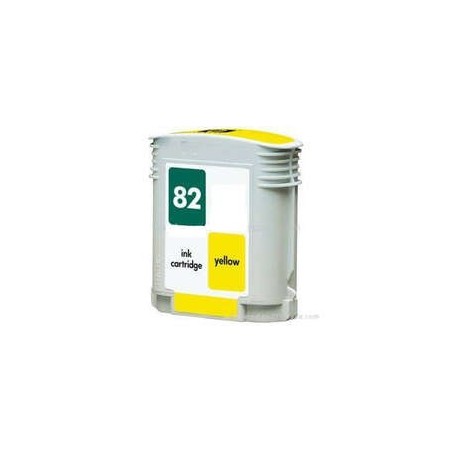 HP 82 Amarillo Cartucho de Tinta Generico - Reemplaza C4913A