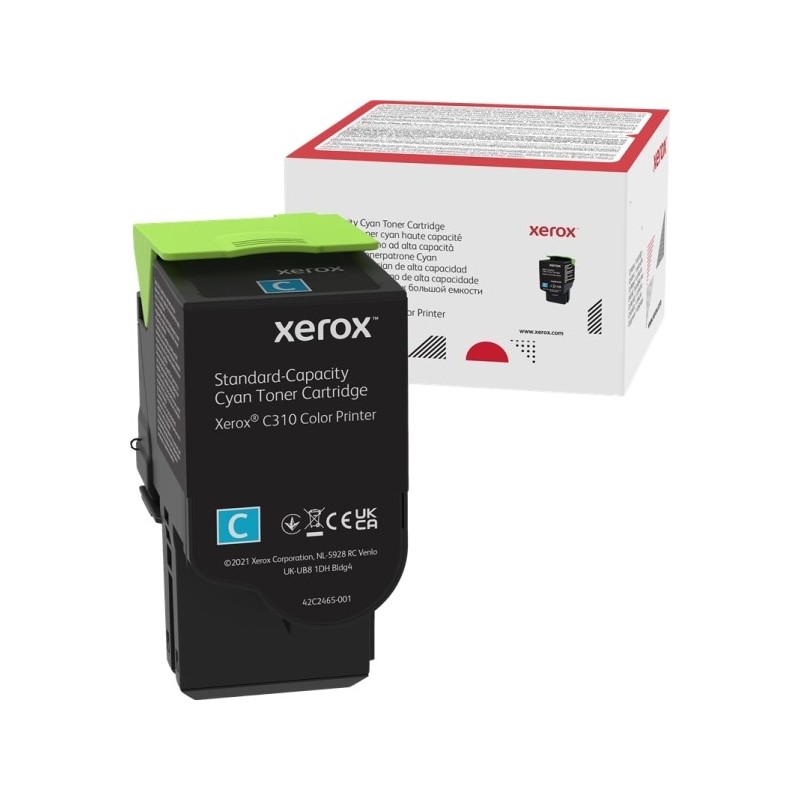 Xerox C310/C315 Cyan Cartucho de Toner Original - 006R04357