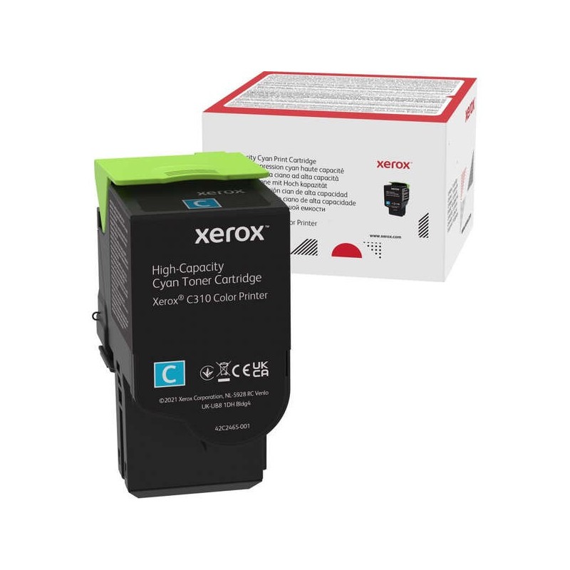 Xerox C310/C315 Cyan Cartucho de Toner Original - 006R04365