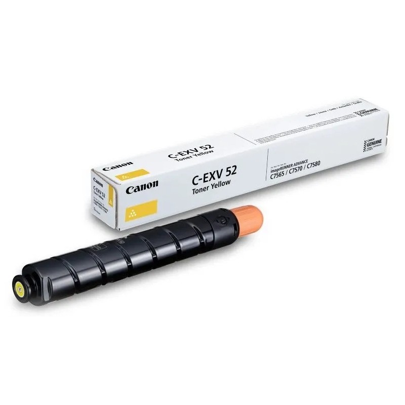 Canon CEXV52 Amarillo Cartucho de Toner Original - 1001C002