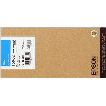 Epson T5962 Cyan Cartucho de Tinta Original - C13T596200