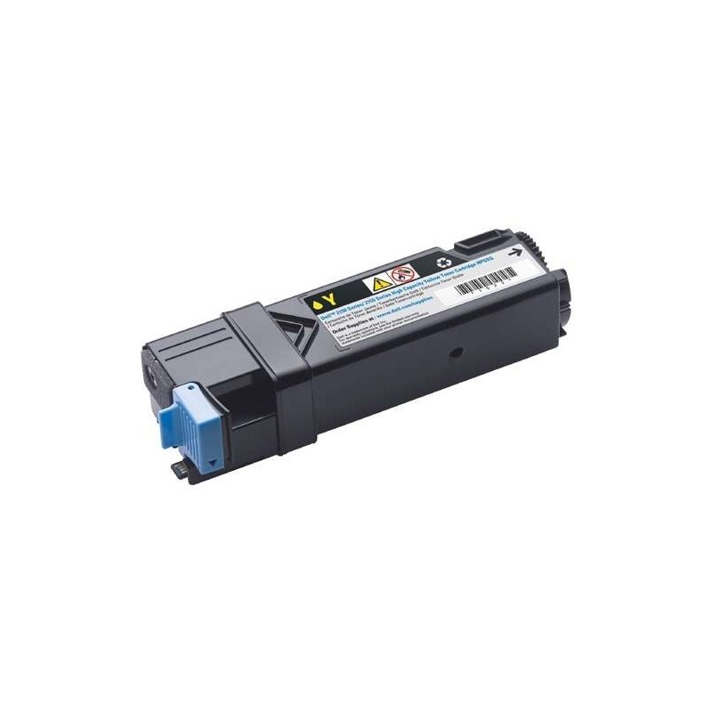 Dell 2150/2155 Amarillo Cartucho de Toner Generico - Reemplaza 593-11037/NPDXG/9X54J/593-11036/NT6X2/8GK7X