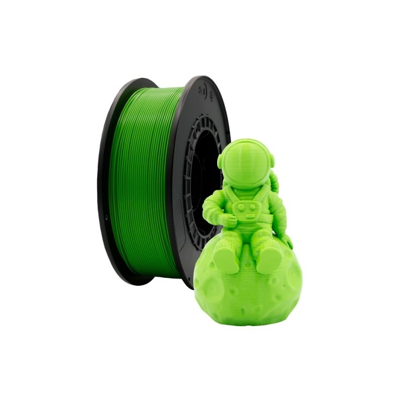 Filamento 3D PLA - Diametro 1.75mm - Bobina 1kg - Color Verde Manzana