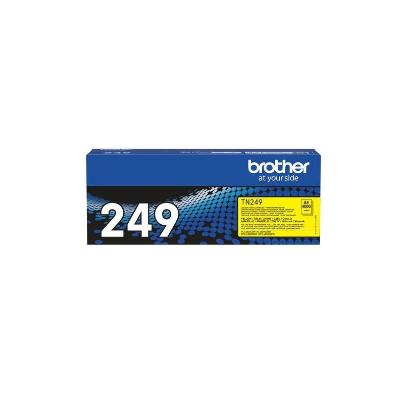 Brother TN249 Amarillo Cartucho de Toner Original - TN249Y
