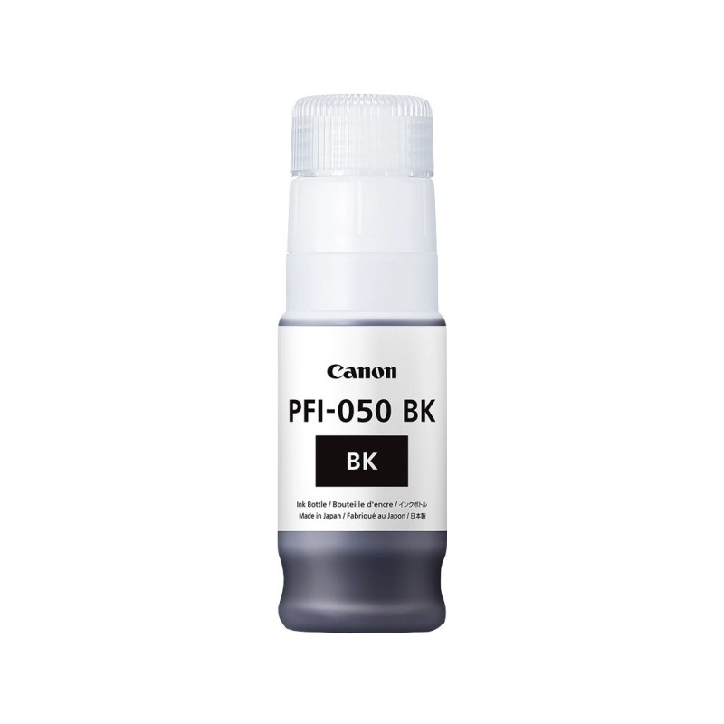 Canon PFI050 Negro Botella de Tinta Original - PFI050BK/5698C001