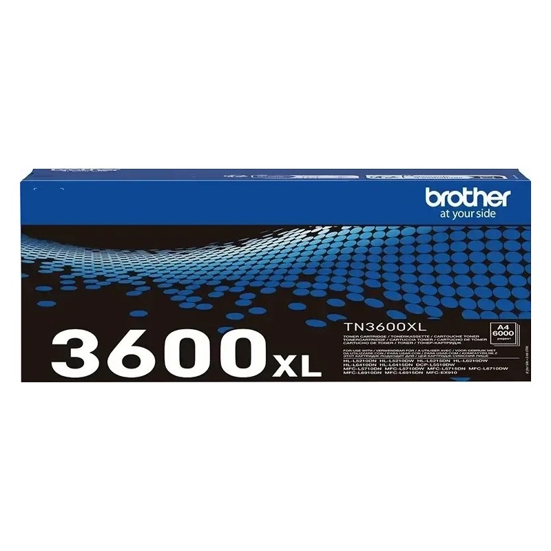 Brother TN3600XL Negro Cartucho de Toner Original - TN3600XL